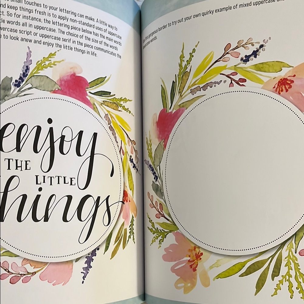 Hand Lettering & Calligraphy Art Book - Picture 8 of 11